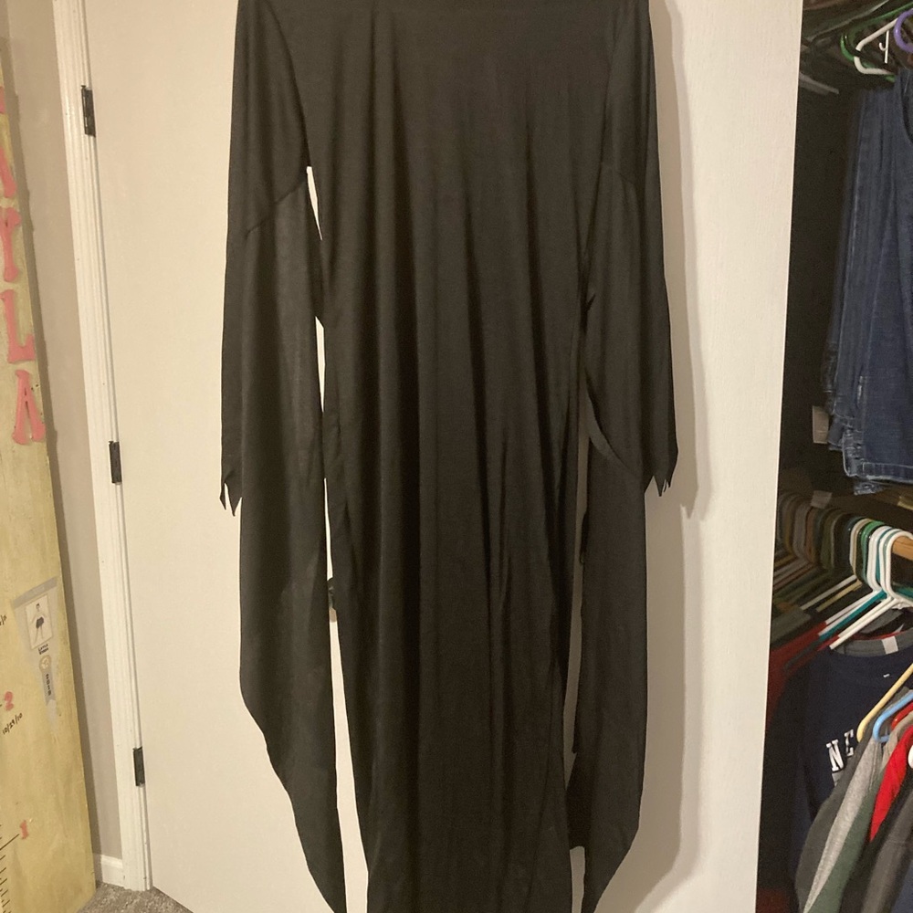 Halloween Costume Hooded Gown